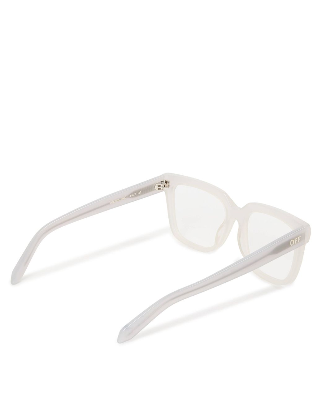 Off-White c/o Virgil Abloh White Style 84 Round Sunglasses