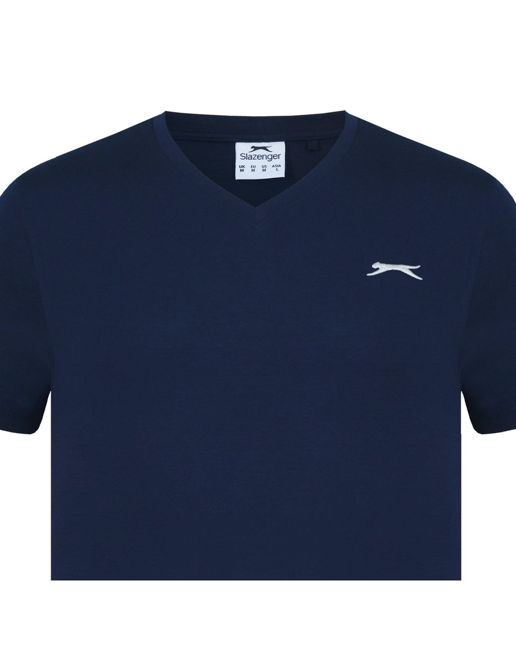 Slazenger 1881 Blue V Neck T Shirt for men