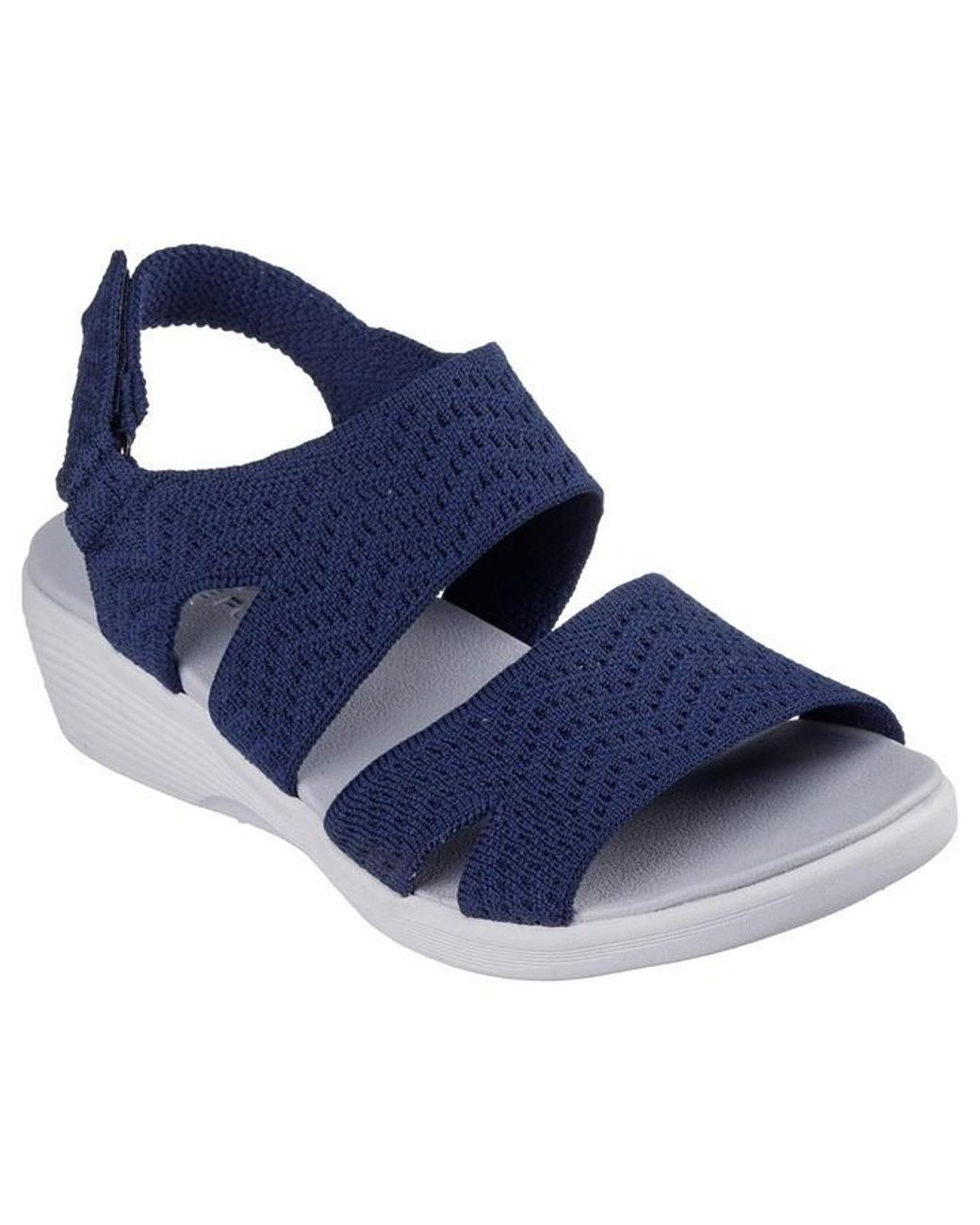 Skechers knit cut out sport sandals on sale