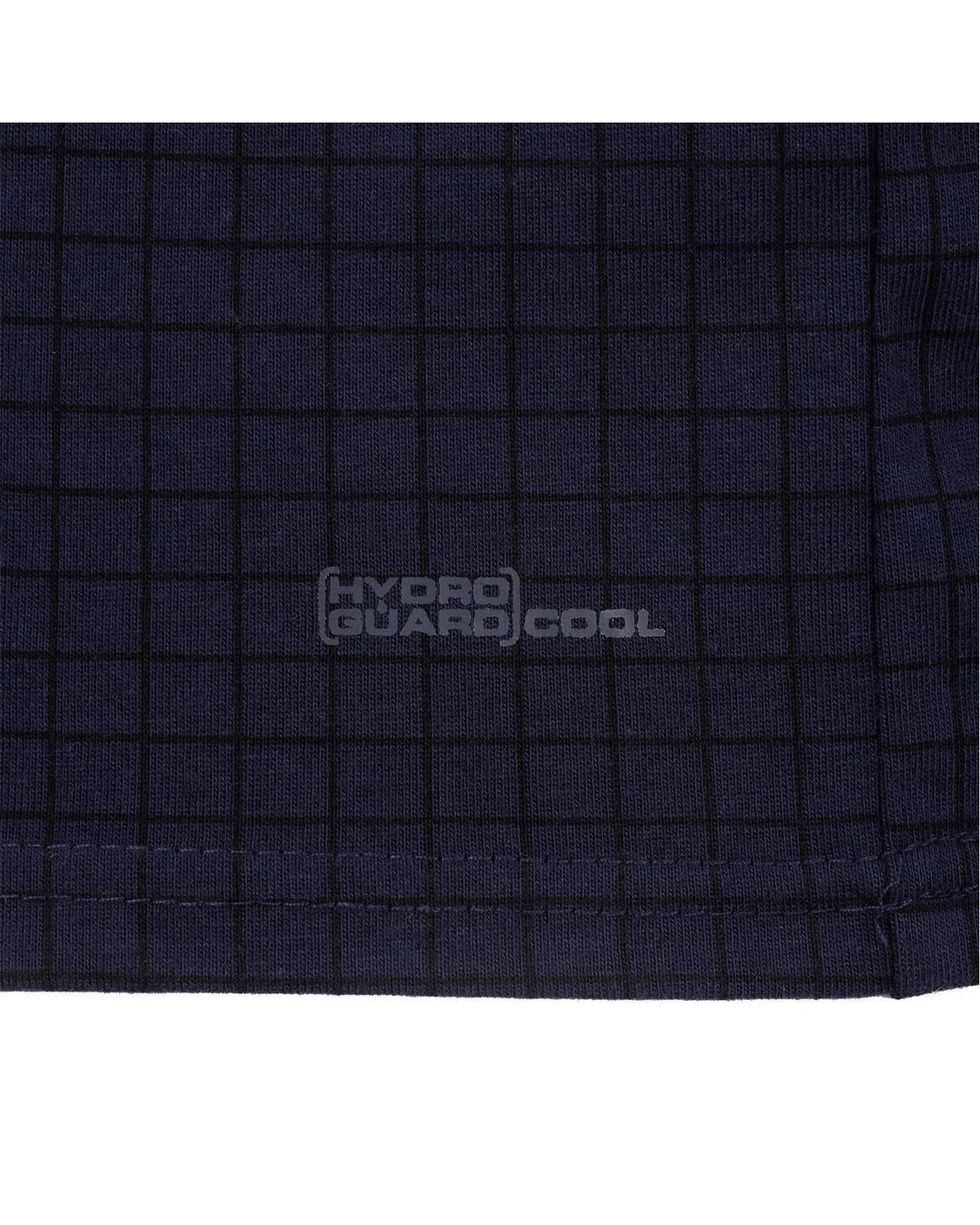 Slazenger 1881 Blue Check Golf Polo for men