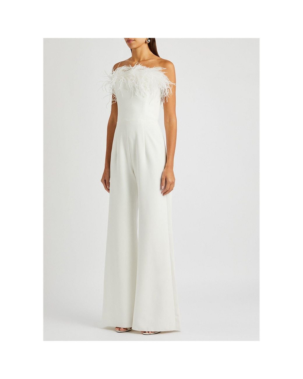 16Arlington White Js Tareee Jumpsuit Strapless