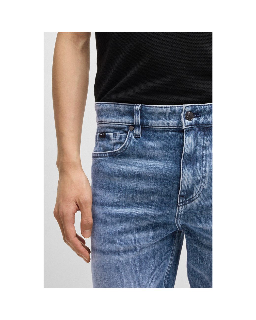 Boss Blue Hbb Delaware3Slm Slim-Fit Jeans for men