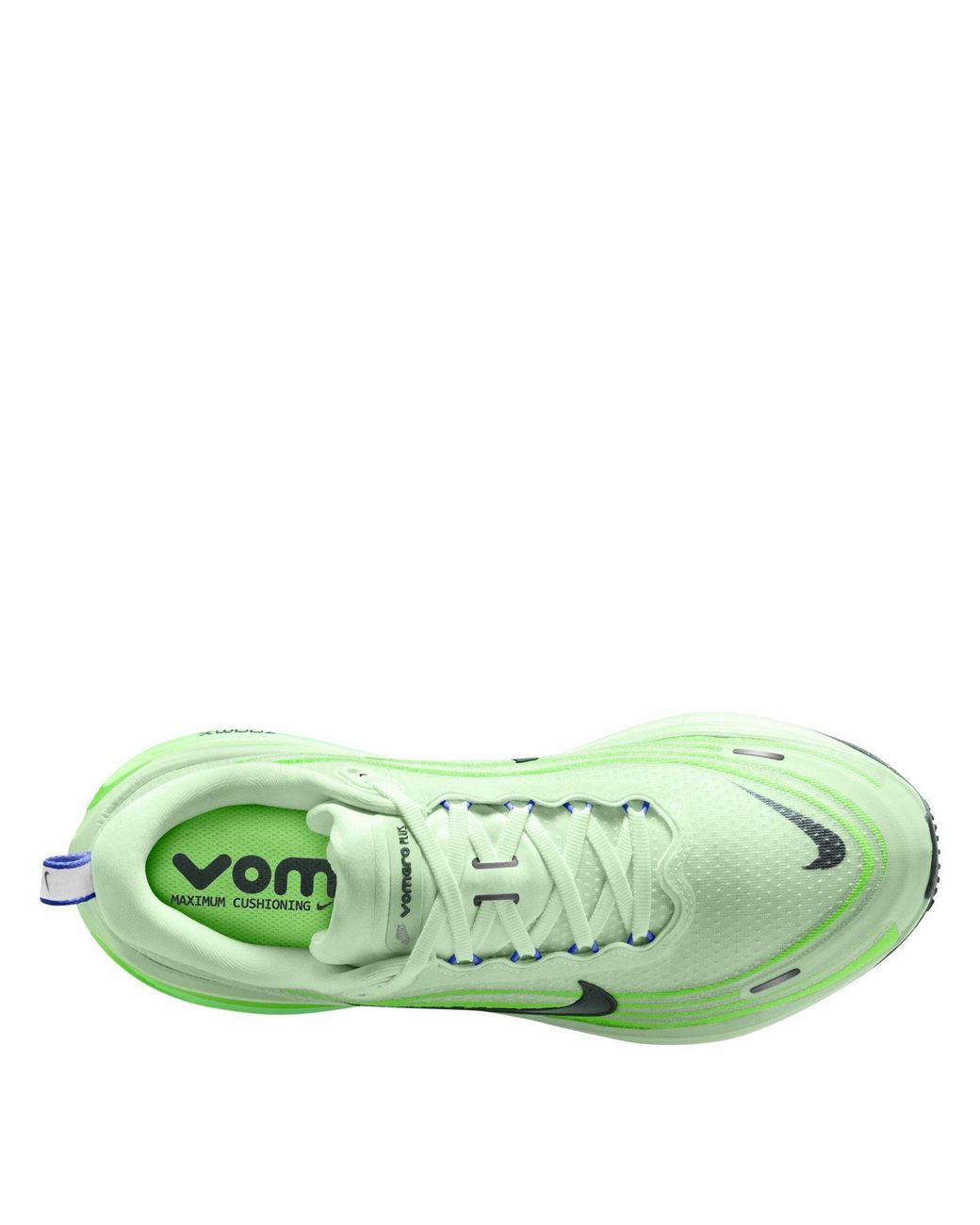 Nike Green Vomero Plus Road Running Shoes for men