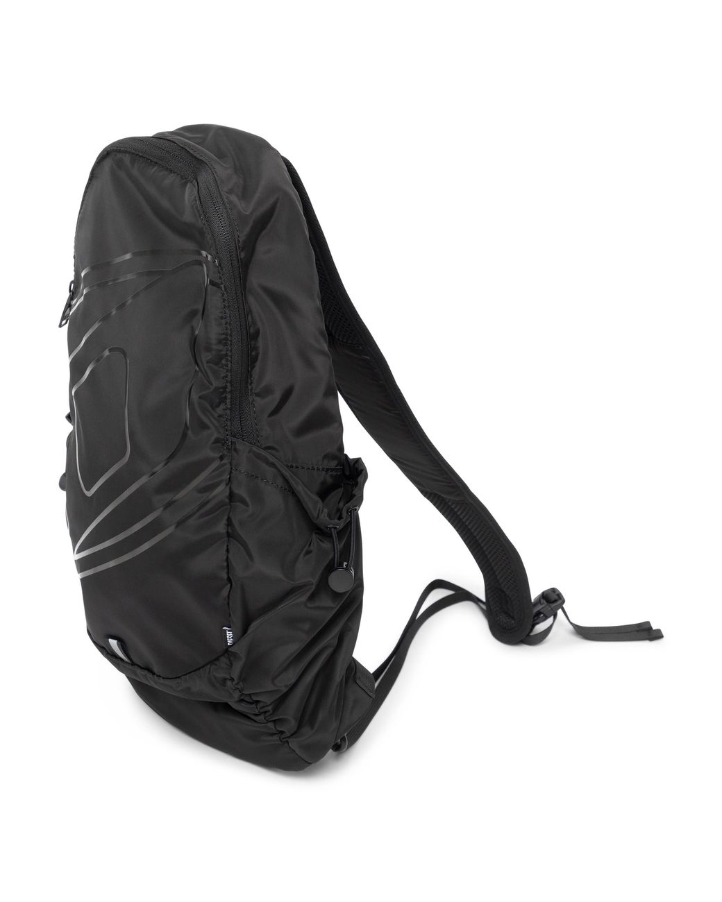 DIESEL Black Drape Sling Bag for men