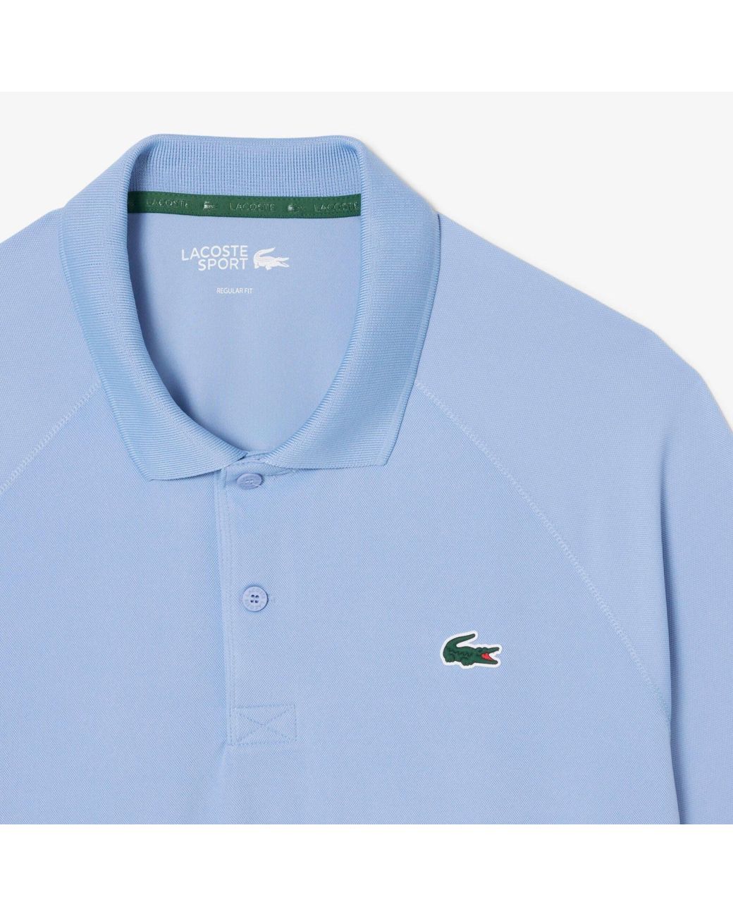 Lacoste Blue Short Sleeve Performance Polo Shirt for men