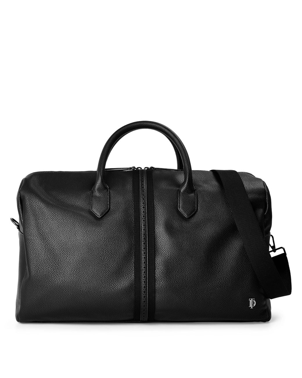 Ted Baker Black Faux Leather Holdall for men