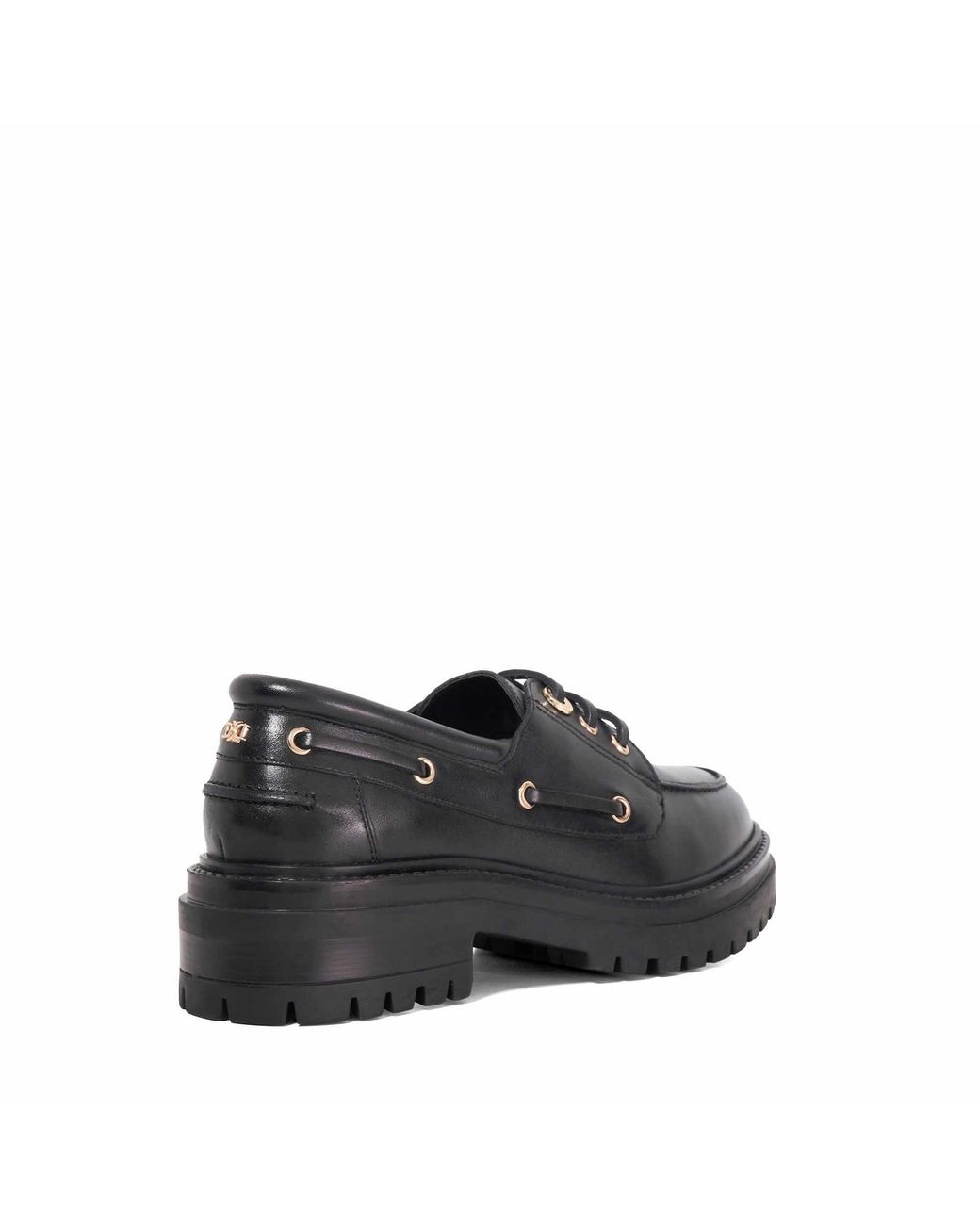 Dune Black Glazit Loafers