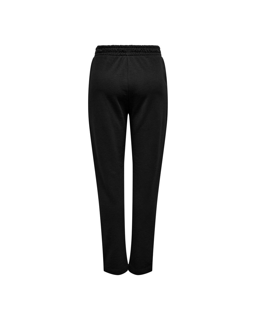Only Play Black Mid-Waist Open Hem Fleece Joggers