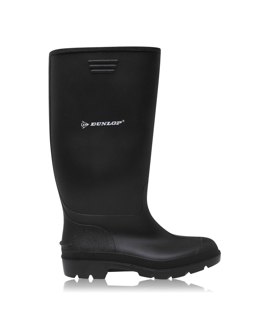 Dunlop Black Wellingtons for men