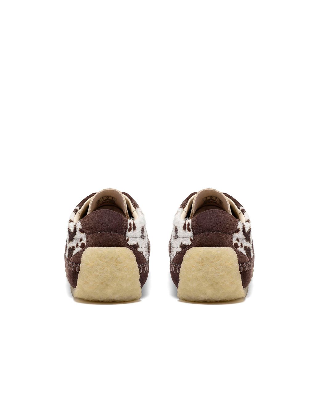 Clarks Brown Tor Low Suede Low-Top Trainers