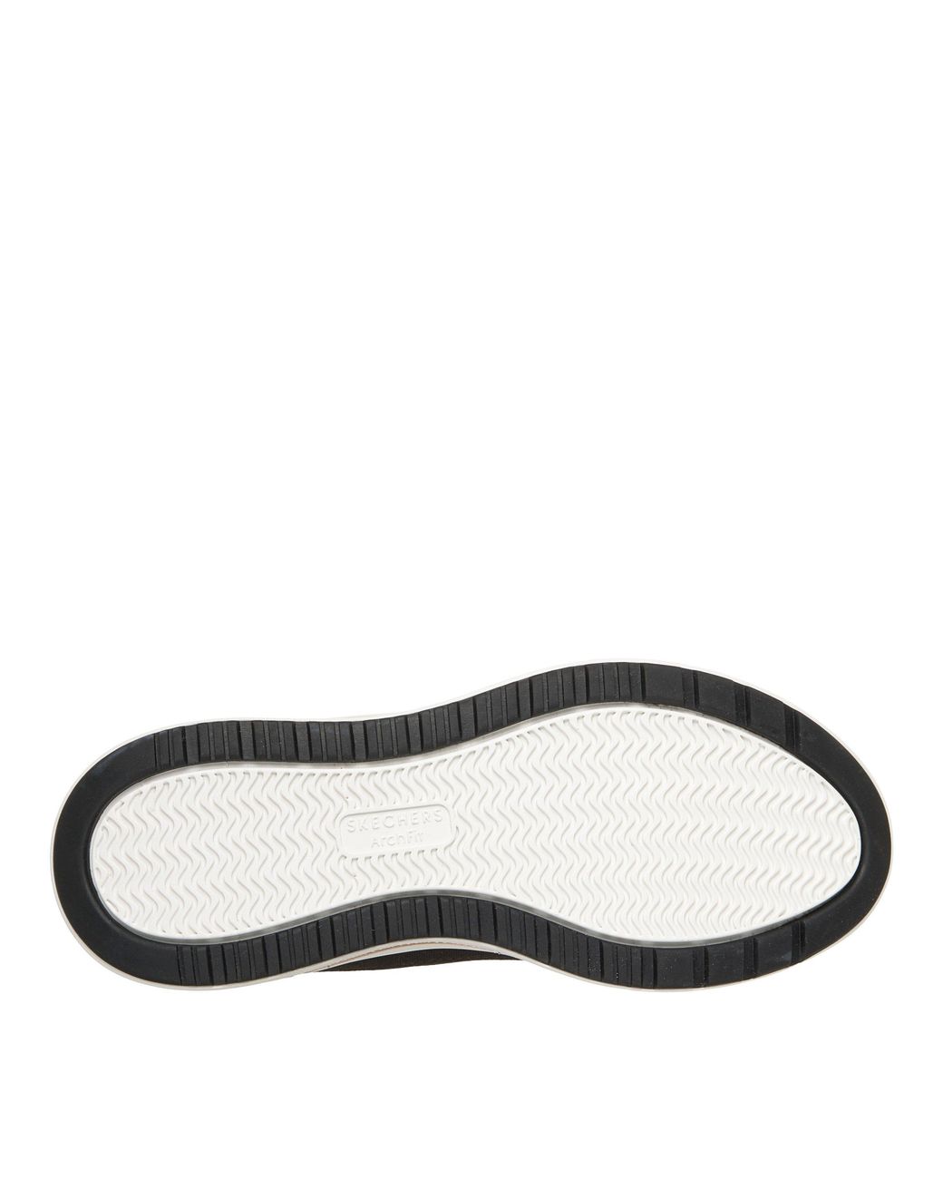 Skechers Black Arch Fit Arcade Hi Canvas Low-Top Trainers