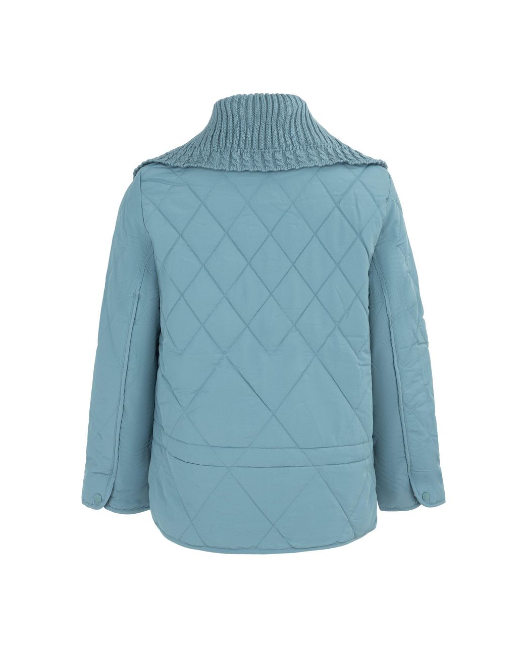 Firetrap Blue Long Sleeve Hip Length Quilted Jacket