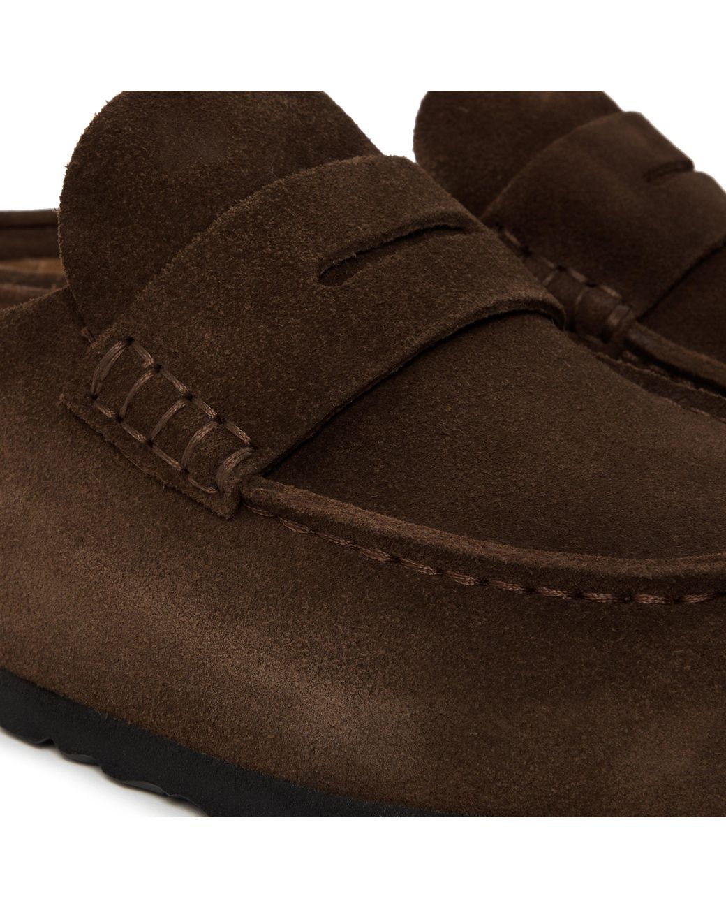 Birkenstock Brown Naples Wrapped Clogs for men