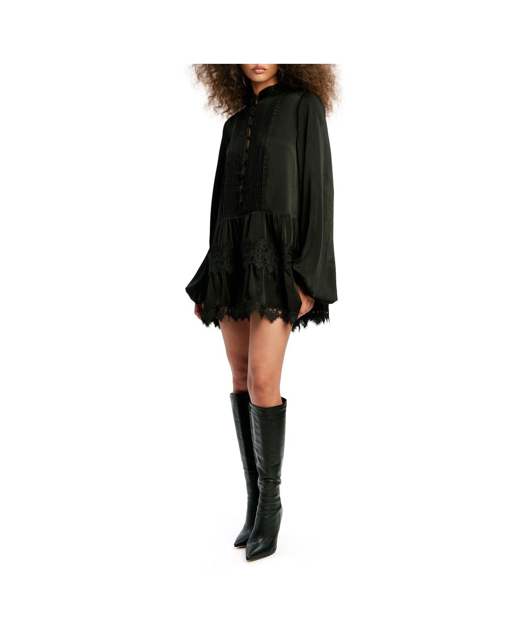 Bardot Black Antonia Shirt Dress
