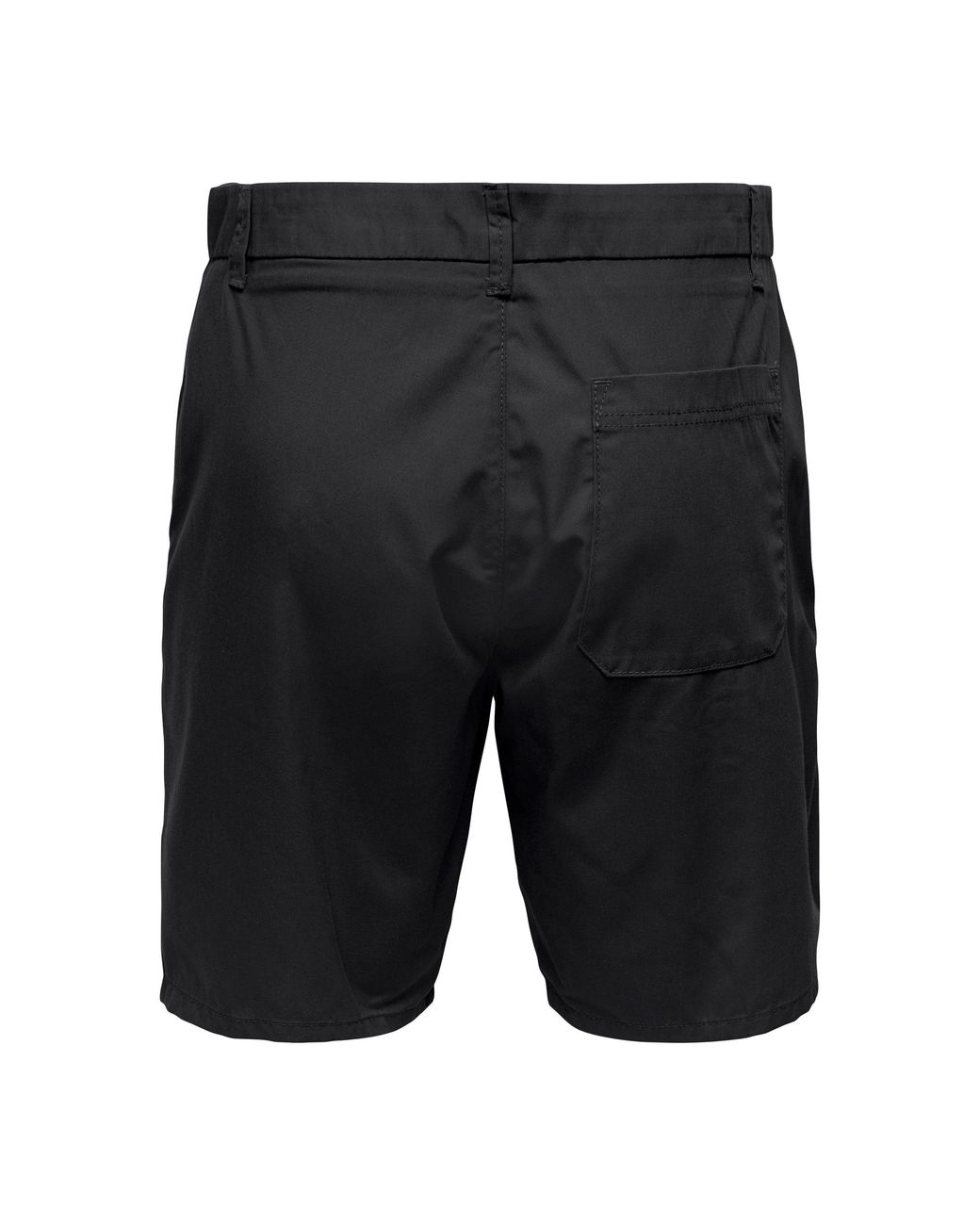 Only & Sons Black Chino Shorts for men