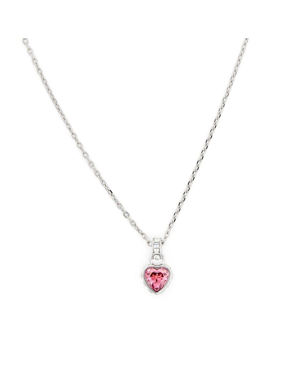 Swarovski Metallic Chroma Heart Pendant Necklace