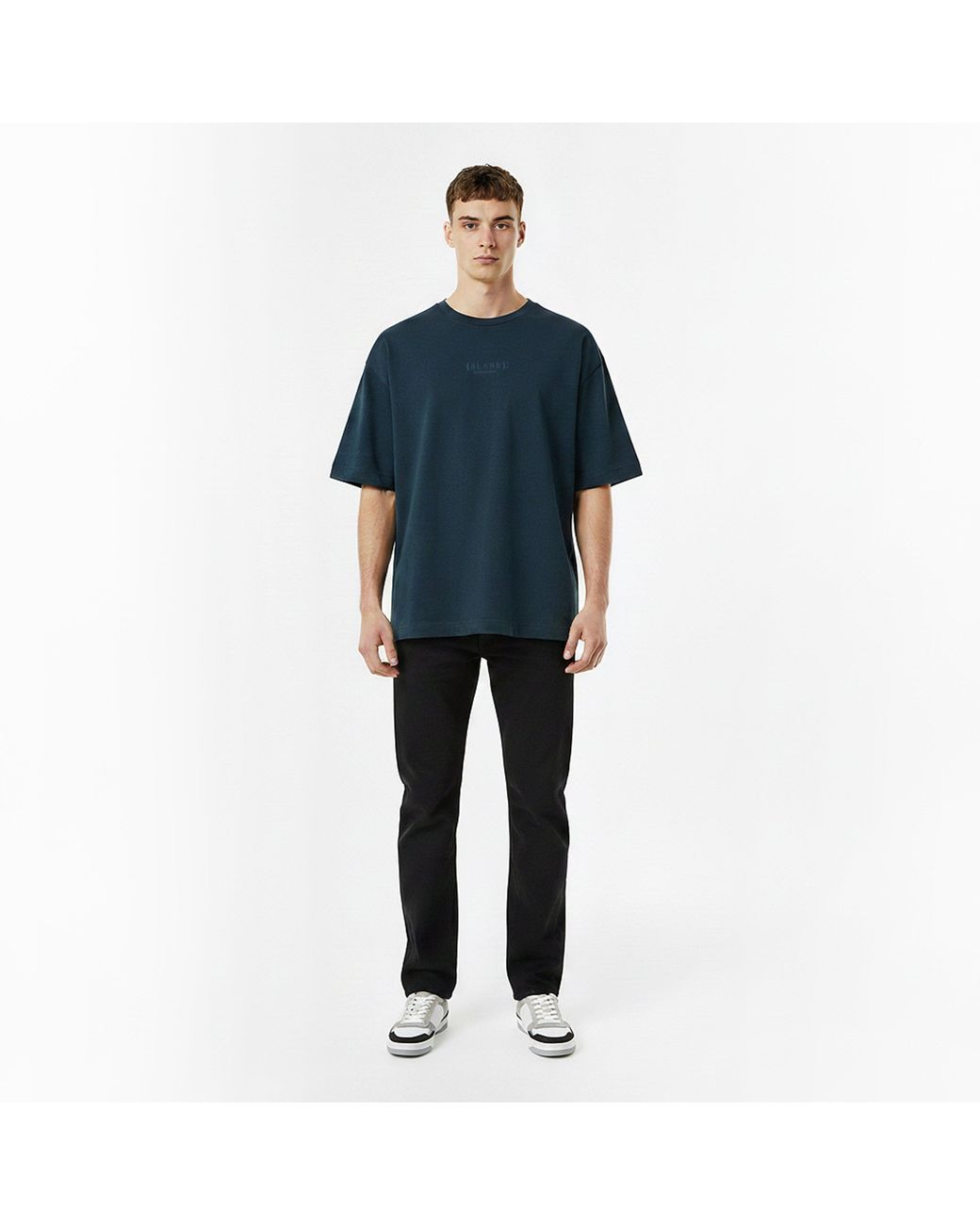 Blank Essentials Blue Arch T-Shirt for men