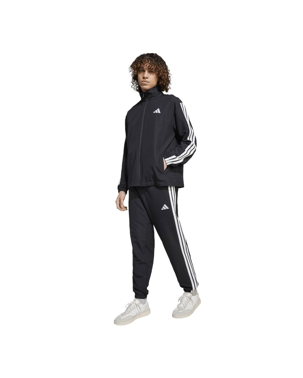 Adidas Black Woven Tracksuit for men