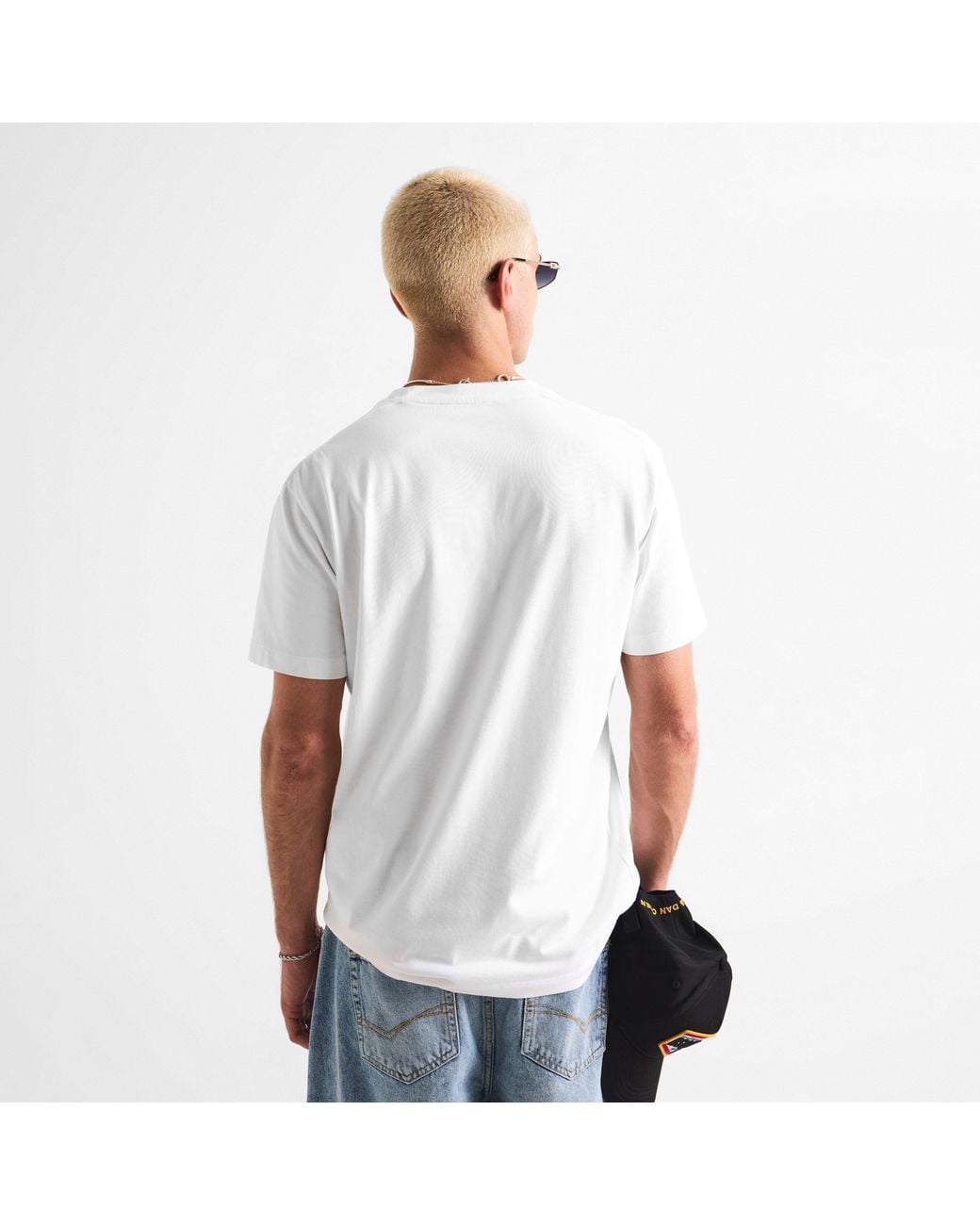 DSquared² White Signature Logo Cotton T-Shirt for men