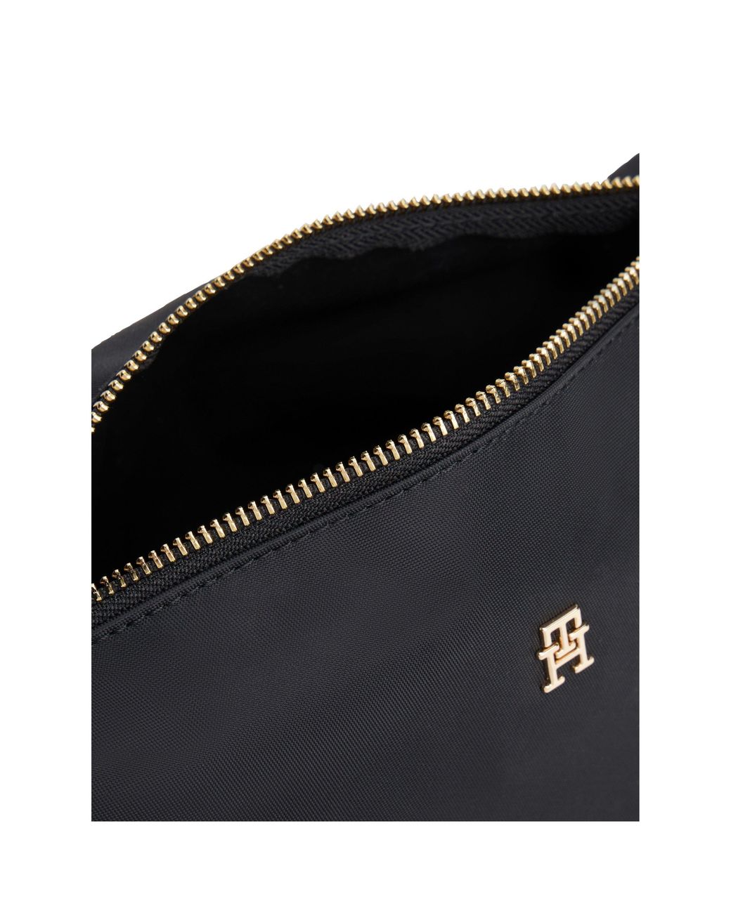 Tommy Hilfiger Black Icon Washbag Zip Pouch