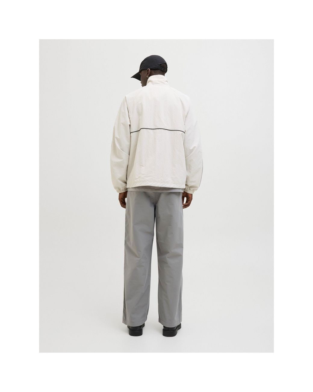 Jack & Jones Gray Owen Chino Trousers for men