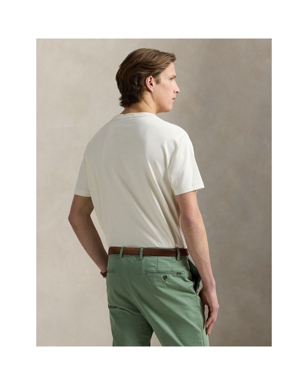 Polo Ralph Lauren White Regular Fit Pima T-Shirt for men