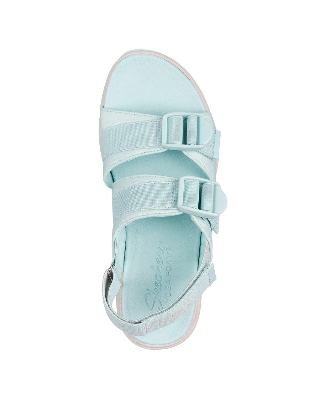 Skechers Blue Flat Sandals