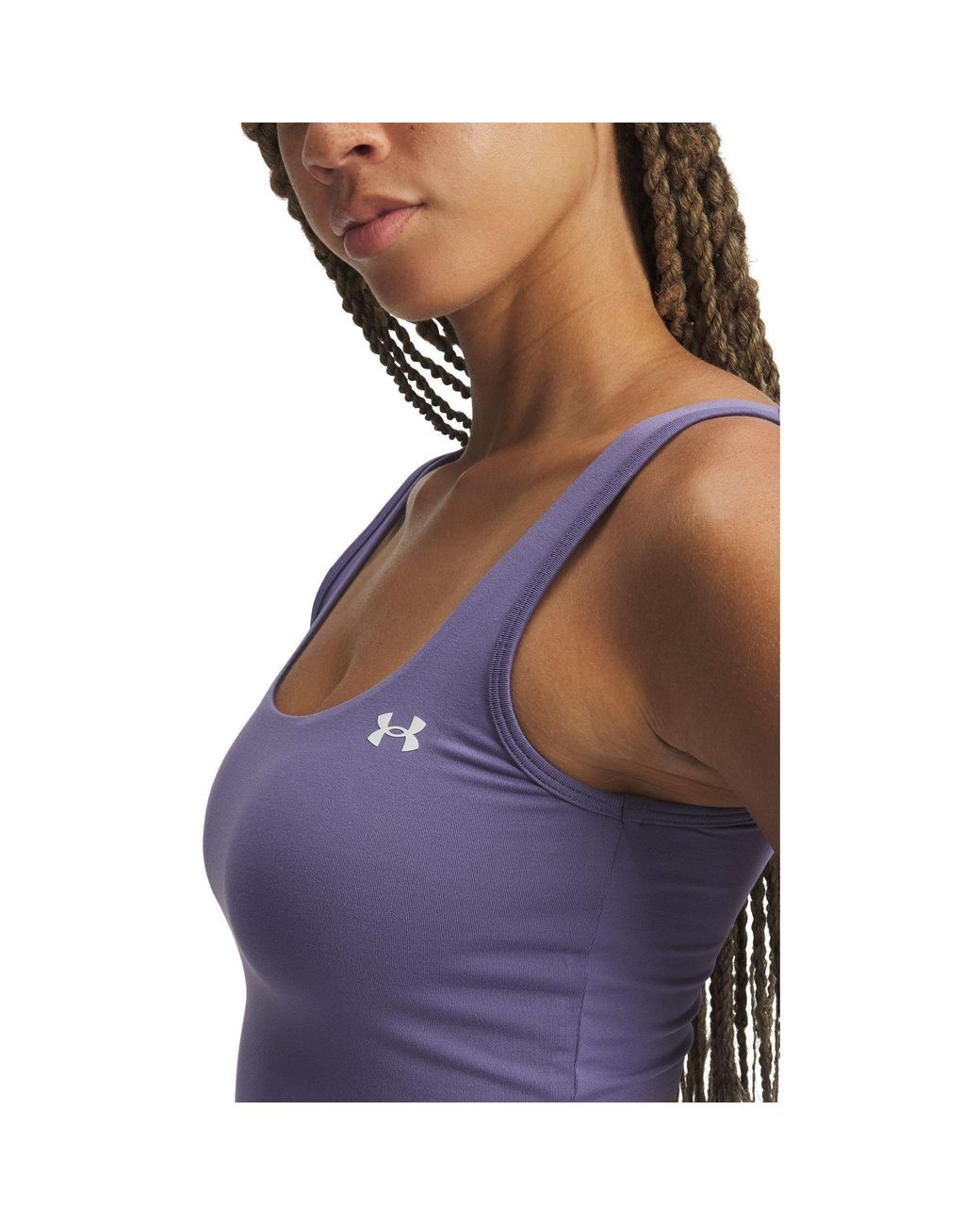 Under Armour Purple Motion Tank Performance Gym Vest