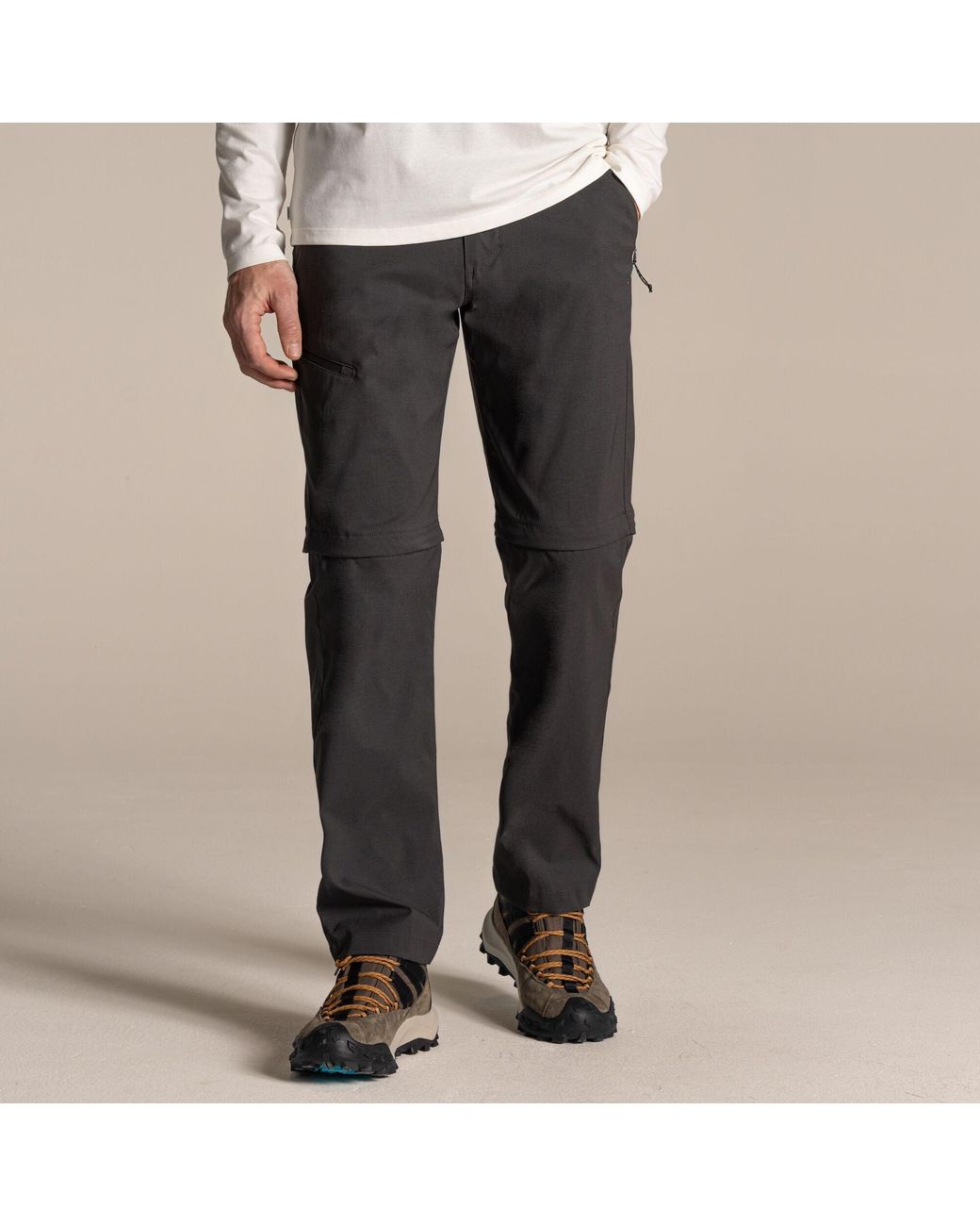 Craghoppers Natural Kiwi Pro Iii Water-Repellent Convertible Tro for men