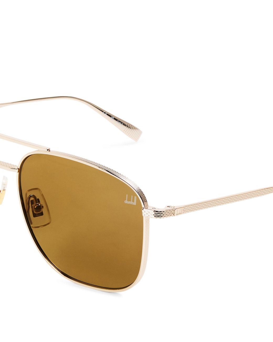 DUNHILL EYEWEAR Black Du0118S Aviator Sunglasses for men