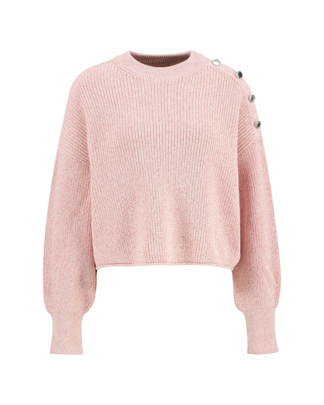 Barbour Pink Alexis Crew-Neck Jumper