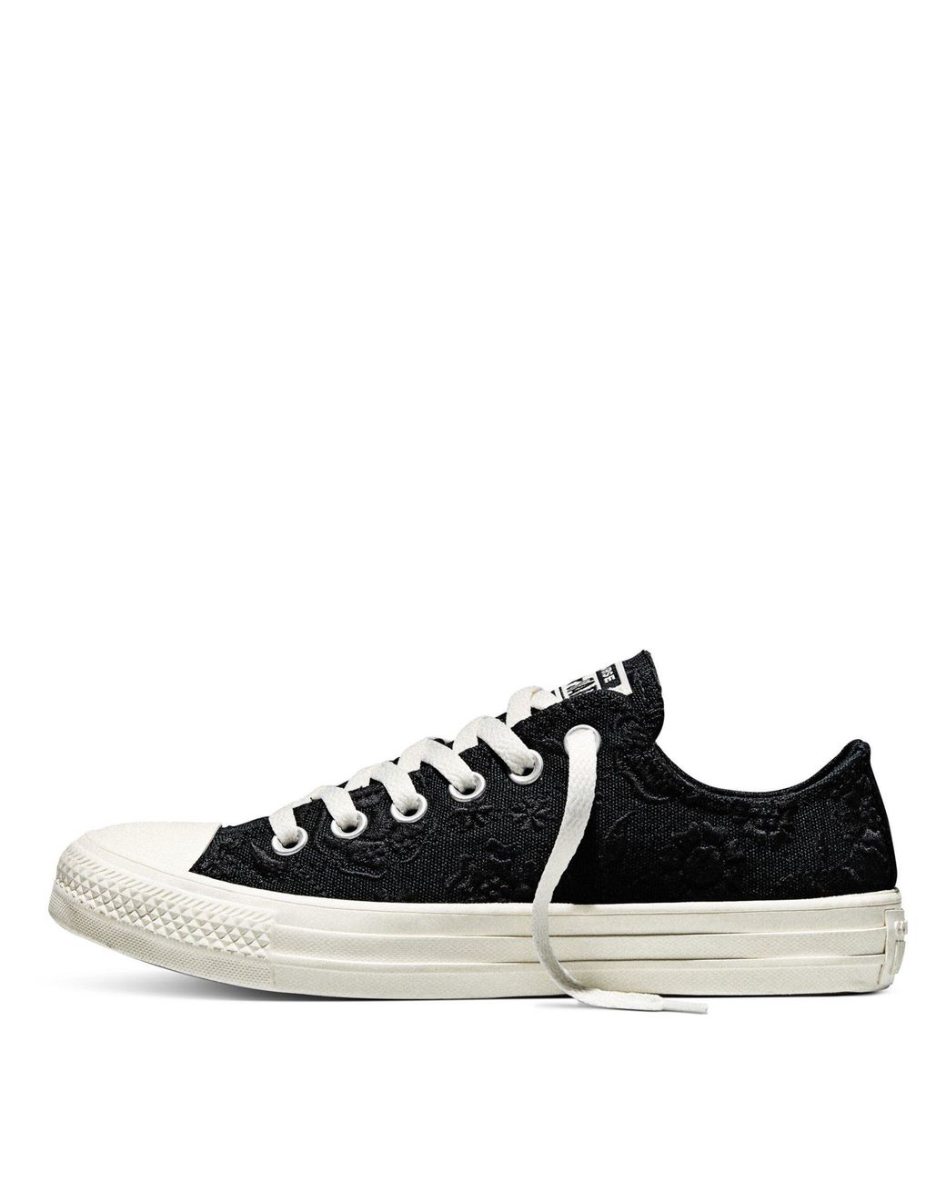 Converse Black Canvas Trainers