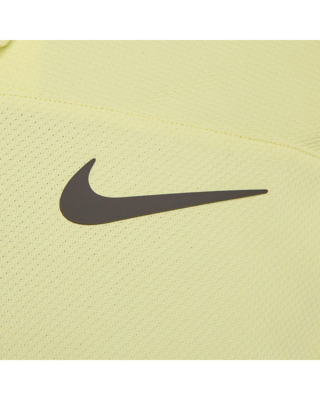 Nike Yellow Oz Open Polo Shirt Adults for men