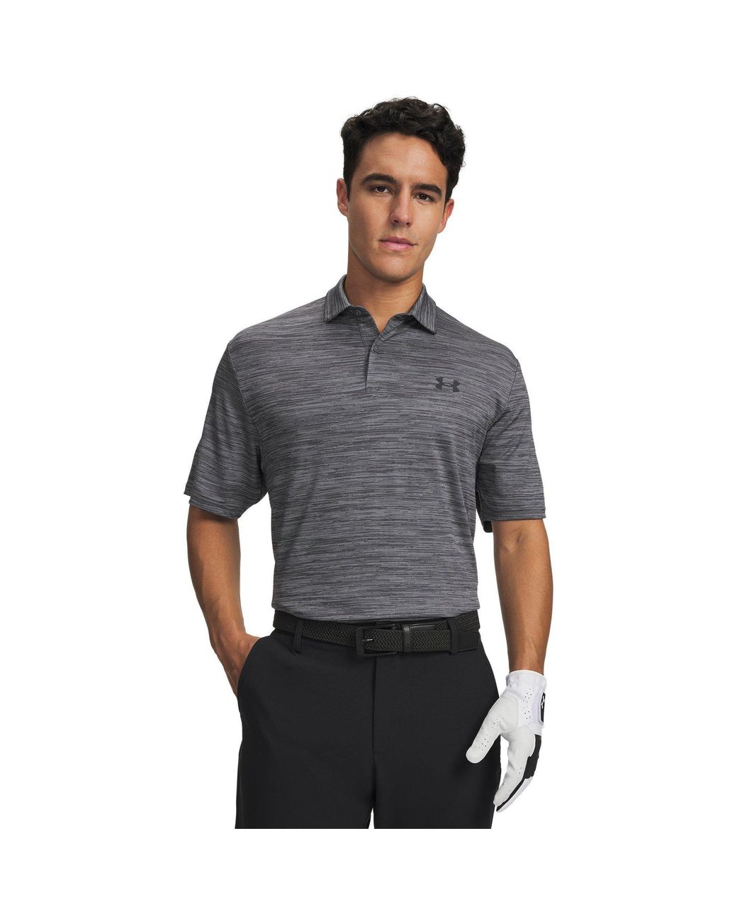 Under Armour Gray Matchplay Polo Shirt for men