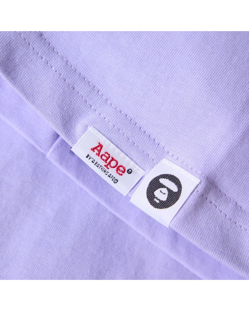 Aape Purple Somewhere Tee Sn63 for men