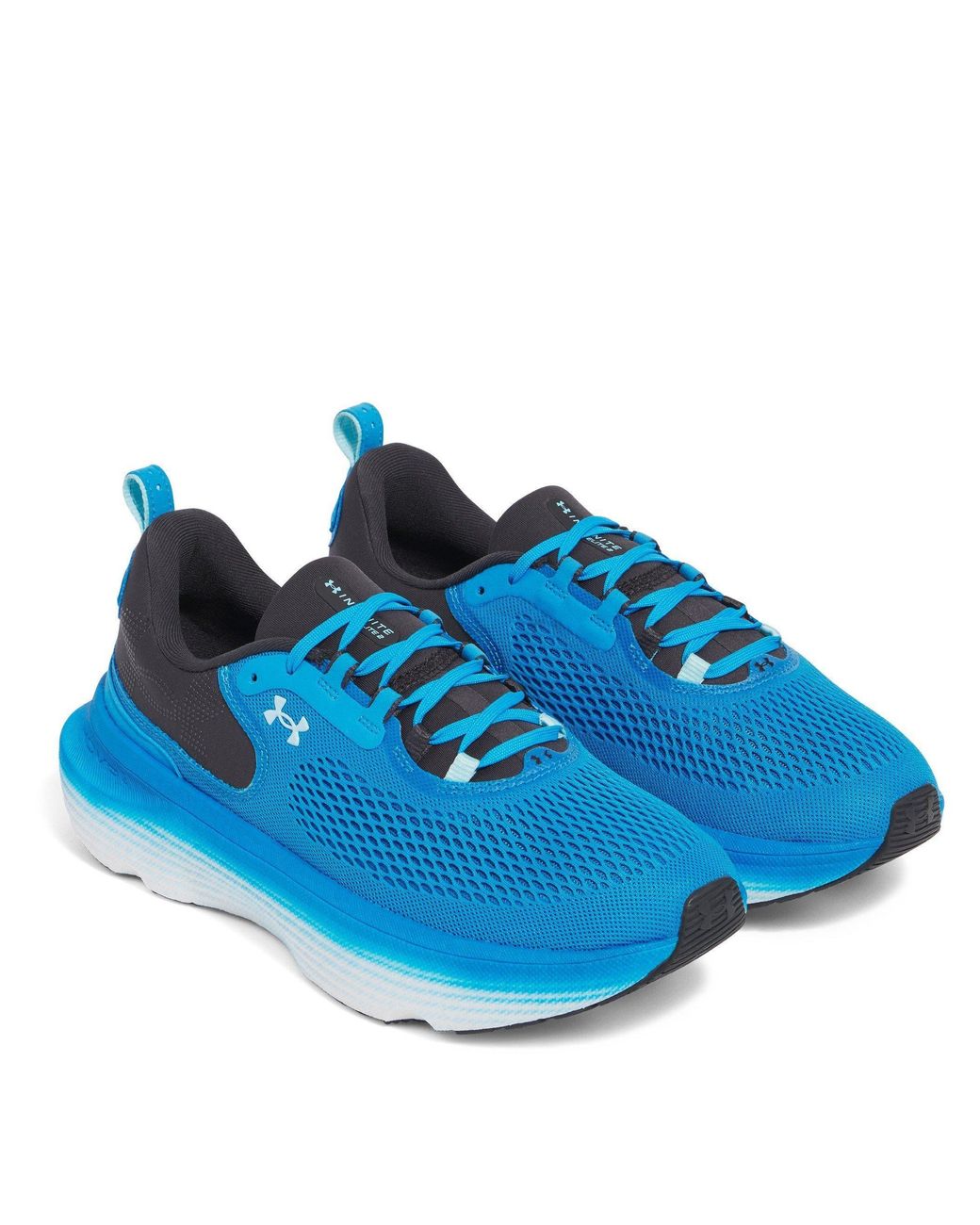 Under Armour Blue Infinite Elite 2 Running Shoes Calm Squad Anthracite for men