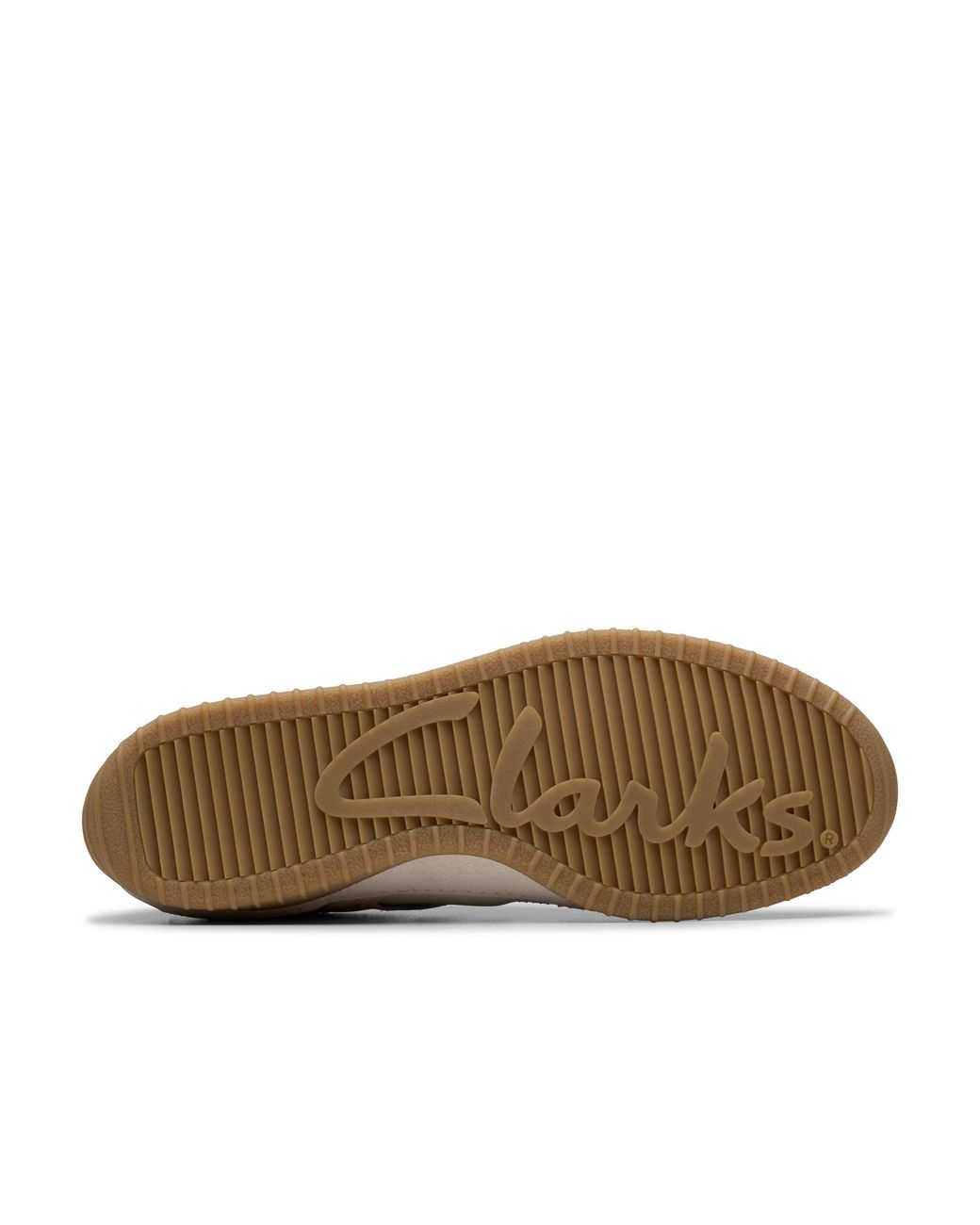Clarks White Meridor Lo