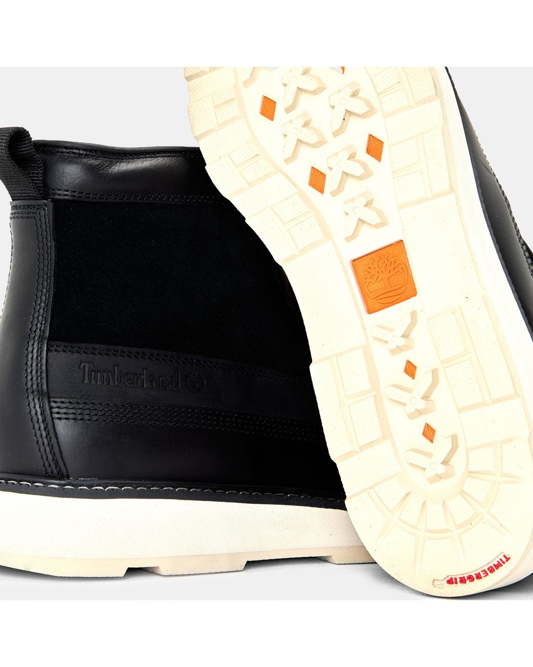 Timberland Black Britton Mills Chukka Boots for men