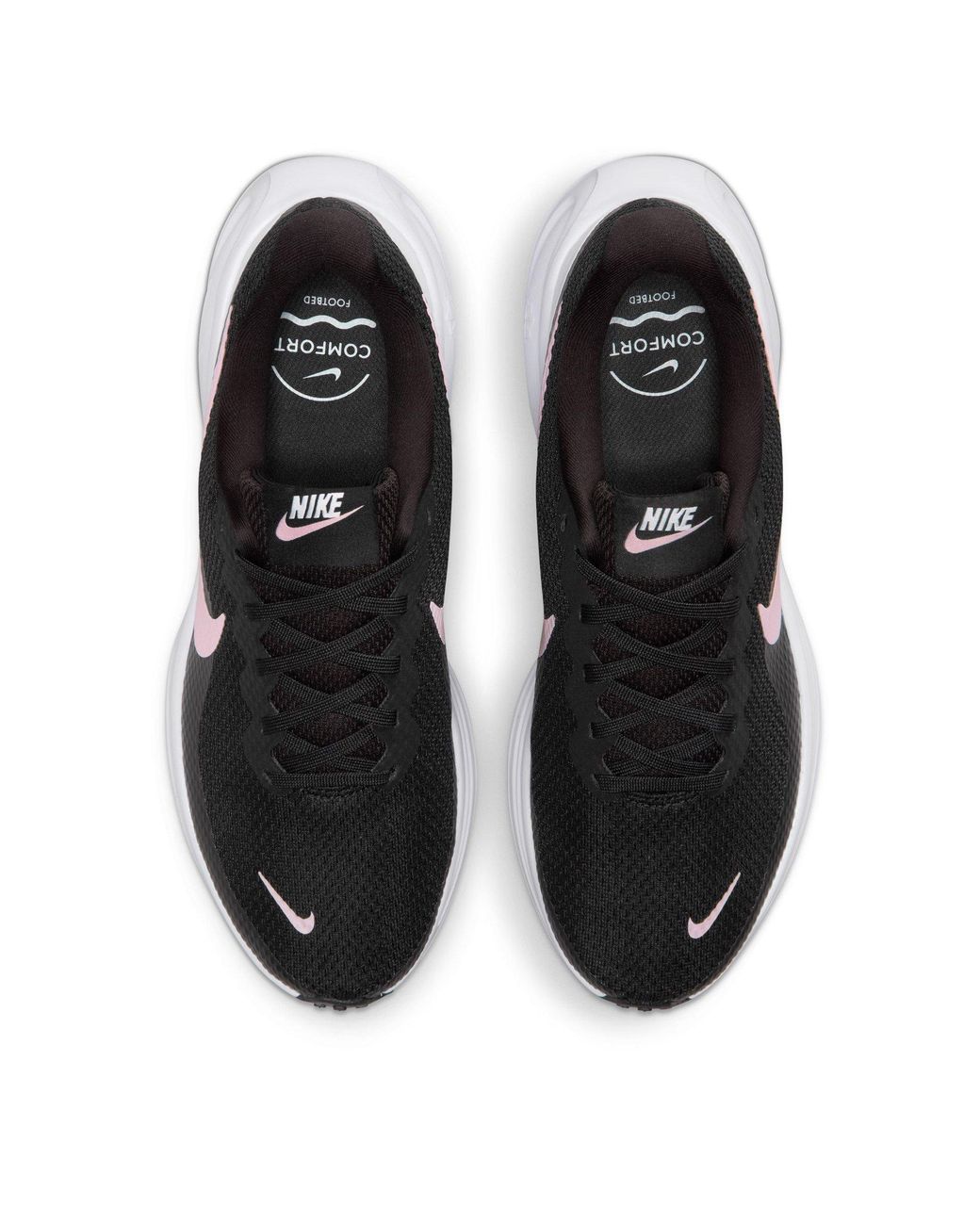 Nike Black Revolution 8 Road Running Shoes
