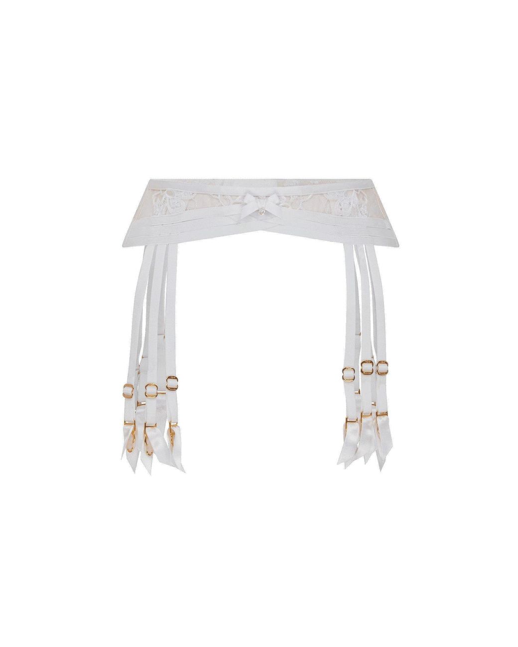 Agent Provocateur White Dioni Suspender