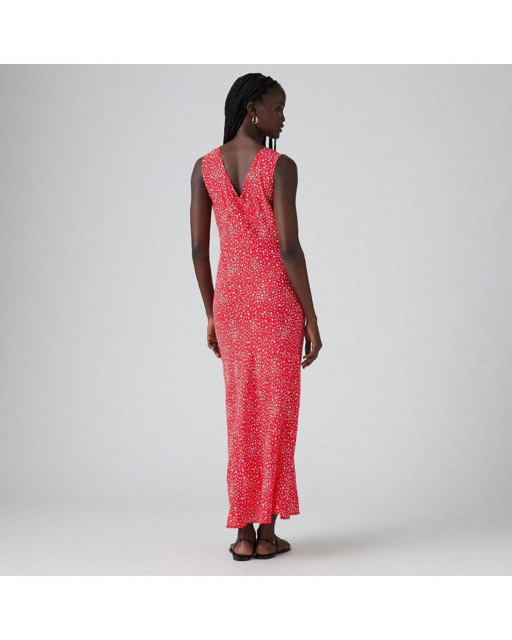 Levi's Red Atalia Slip Skirt