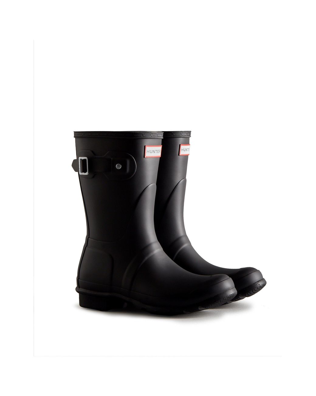 Hunter Black Original Short Wellies