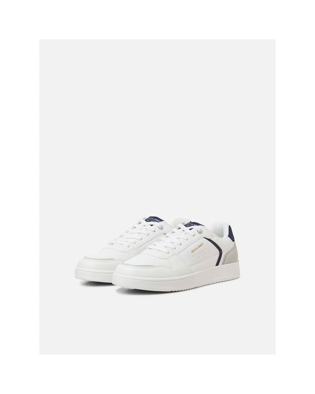 Jack & Jones White Ealing Pu Sneaker for men