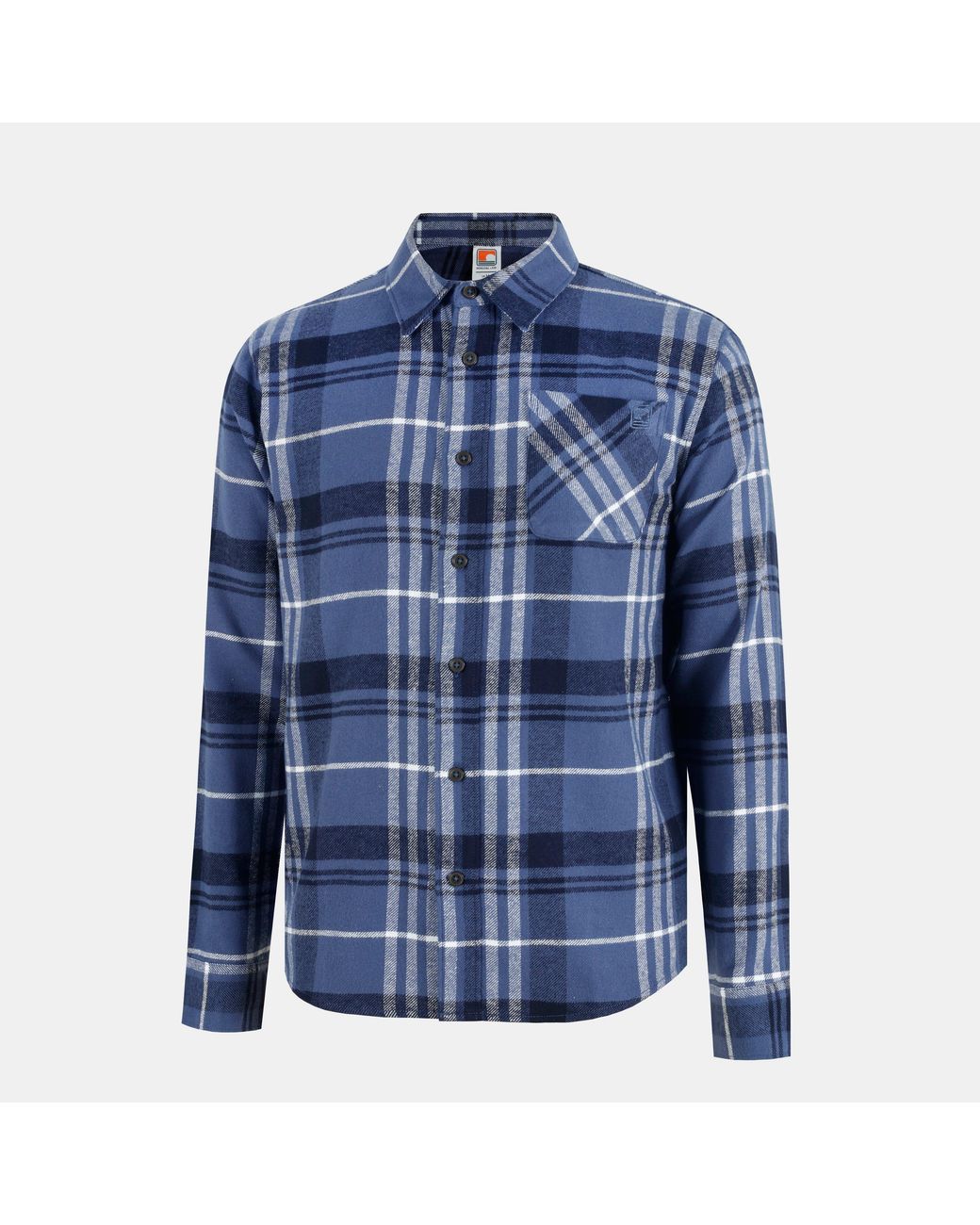 SoulCal & Co California Blue Soul Check Long-Sleeve Patterned Shirt for men