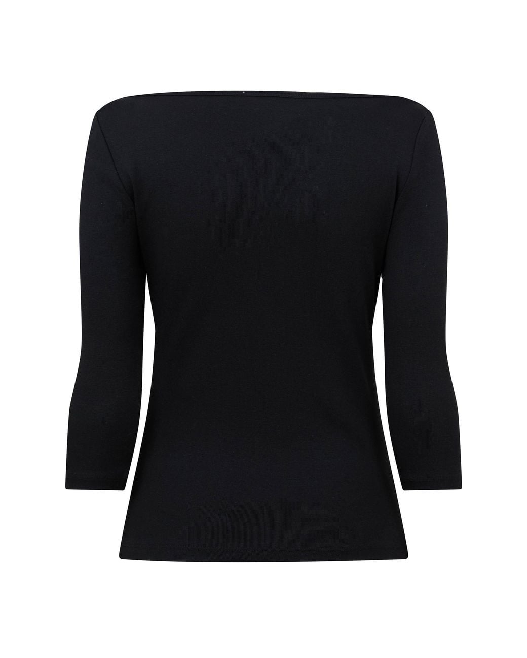 Tommy Hilfiger Black Cody Slim Boat Neck Long-Sleeve T-Shirt