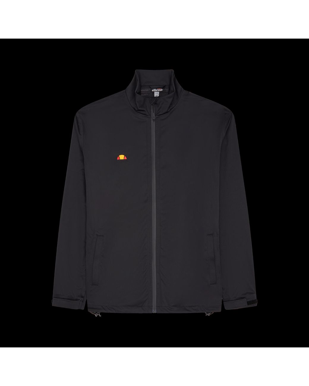 Ellesse Black Karlia Waterproof Lightweight Rain Anorak for men