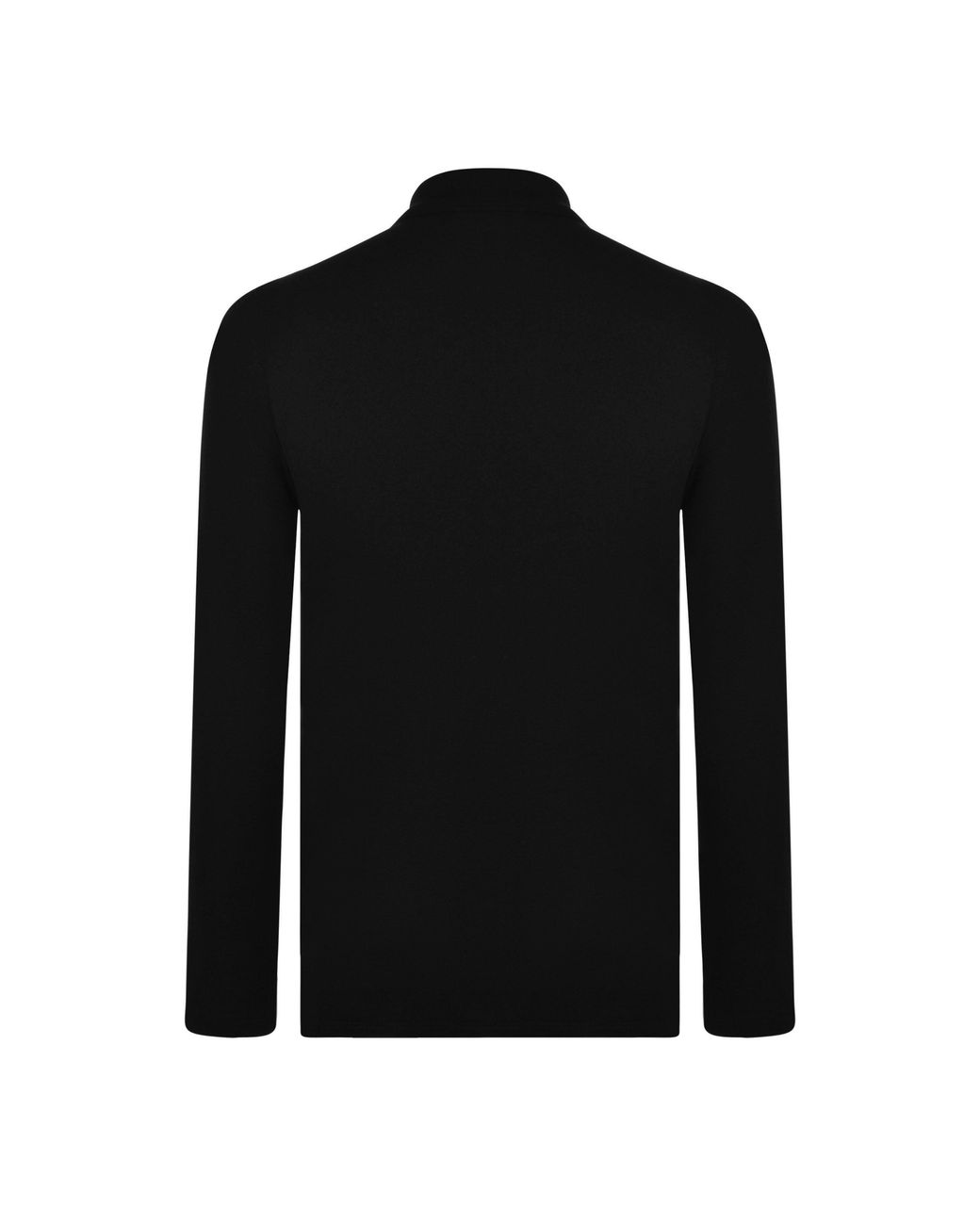 Belstaff Black Long Sleeved Polo Shirt for men