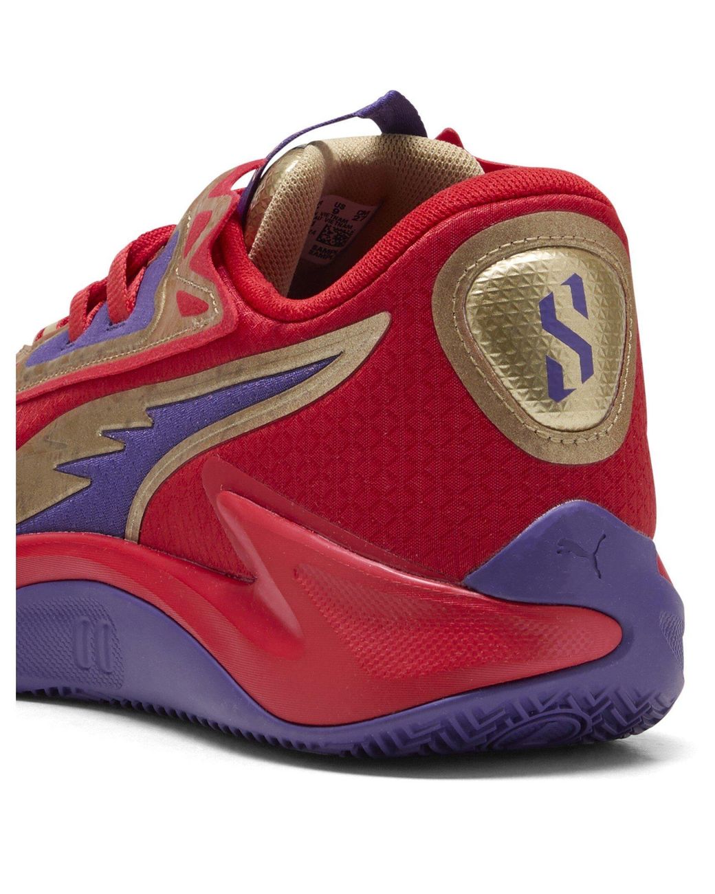 PUMA Red Scoot Zeros Ii Basketball Trainers for men