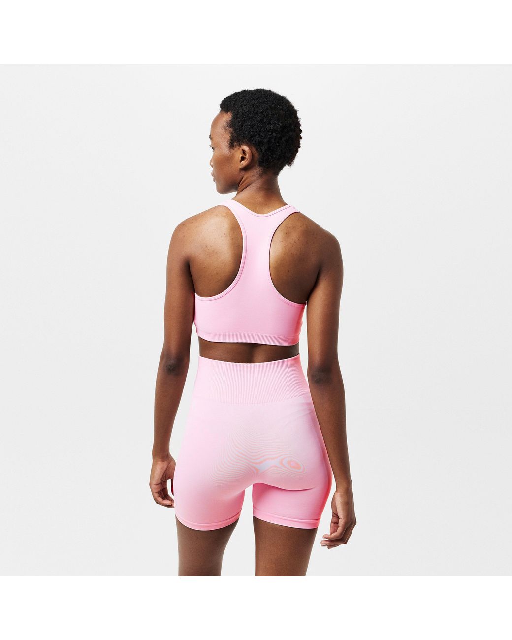 P.E Nation Pink Restore Medium Impact Sports Bra