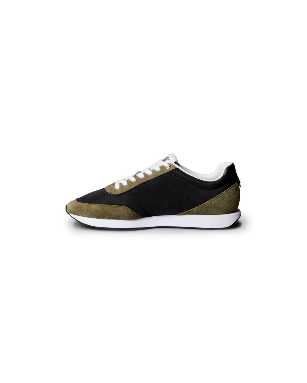 Calvin Klein Black Ck Retro Runners for men